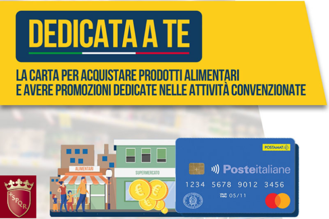 ELENCO BENEFICIARI CARTA SOLIDALE COMUNE DI ROMA PER ACQUISTI DI PRIMA NECESSITA’